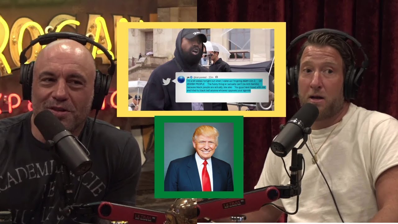 Joe Rogan and Dave Portnoy On Kanye Wests Controversial Comments And Donald Trump As President!
